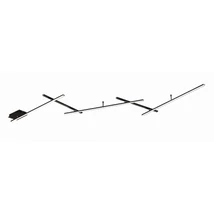 Trio INDIRA mennyezet lámpa fém, fekete, LED, 3000K, 25W, 3000lm - 674610532