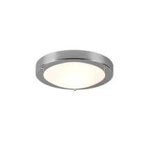 Trio CONDUS fürdőszobai mennyezet lámpa fém, üveg, króm, fehér, E27, IP44 - 6801011-06