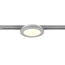Trio CAMILLUS fényforrás 2-fázisú sínrendszerhez műanyag, szürke, fehér, LED, 3000K, 9W, 900lm - 76921087