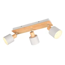 Trio SHANTI szpotlámpa, fém, szürke, barna, E14 - Trio-862700376