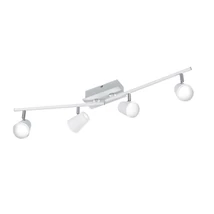 Trio NARCOS szpot lámpa fém, fehér, LED, 3000K, 4x6.5W, 2400lm - 873110431