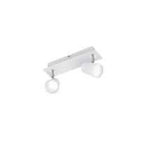 Trio NARCOS szpot lámpa fém, fehér, LED, 3000K, 2x6.5W, 1200lm - 873170231