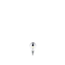 Trio LED izzó üveg, áttetsző, króm, E27 - 987-410