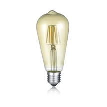 Trio LED izzó üveg, borostyán, E27 - 987-679
