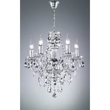 Trio LÜSTER csillár fém, akrill, króm, E14 - R1107-06