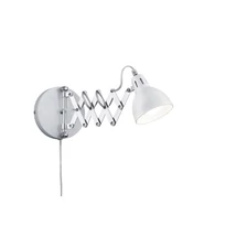 Trio SCISSOR fali lámpa fém, fehér, E14 - R20321031