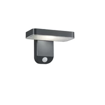 Trio ESQUEL kültéri fali lámpa mozgásérzékelővel műanyag, antracit, LED, 3000K, 4.5W, 290lm, IP44 - R22261142
