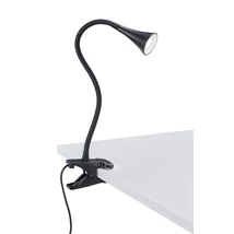 Trio VIPER csíptetős asztali lámpa műanyag, fekete, LED, 3000K, 3W, 400lm - R22398102