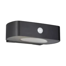 Trio BILBAO kültéri fali lámpa műanyag, fekete, LED, 6W, 700lm, 4000K, IP44 - R23336202