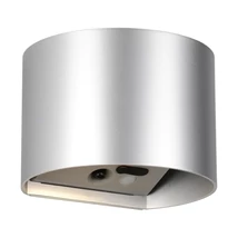 Trio GENIE mozgásérzékelős kültéri fali lámpa fém, szürke, 2W, 3000K, 300Lm, IP44 - R24161687