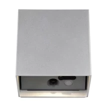 Trio GENIE mozgásérzékelős kültéri fali lámpa fém, szürke, 2W, 3000K, 300Lm, IP44 - R24169687