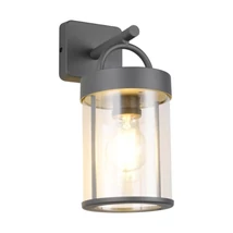 Trio ALMERIA kültéri fali lámpa fém, műanyag, antracit, áttetsző. E27, IP44 - R26476142