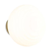 Trio EARL fali lámpa fém, üveg, bronz, fehér, LED, 1W, 140lm, 3000K - R27771101
