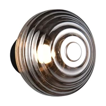 Trio EARL fali lámpa fém, üveg, fekete, szürke, LED, 1W, 140lm, 3000K - R27771154