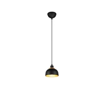 Trio PUNCH függeszték fém, arany, fekete, E27 - R30811032