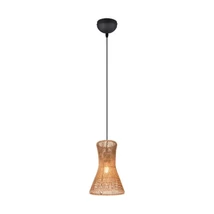 Trio BIJOU függeszték papír, fekete, barna, E27 - R31831026