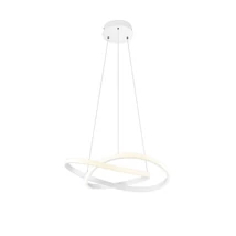 Trio COURSE függeszték fém, fehér, LED, 4000K, 27.5W, 3150lm - R32051131