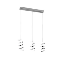Trio LAOLA függeszték fém, króm, LED, 4000K, 24W, 3750lm - R34183106