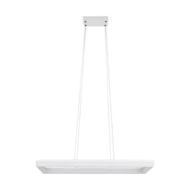 Trio CAMINO függeszték fém, műanyag, fehér, LED, 27W, 4000K, 3600Lm - R35771131