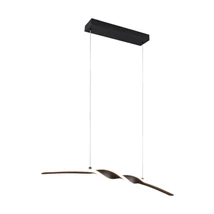 Trio GINKO függeszték fém, fekete, LED, 18W, 2000lm, 3000K - R35791132