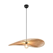 Trio LAURINE függeszték papír, fekete, barna, E27 - R36161926