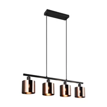 Trio JASON függeszték fém, műanyag, fekete, bronz, E14 - R36304064