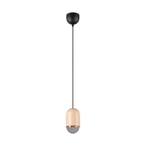 Trio NARA függeszték fa, barna, E27 - R36311030