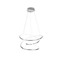 Trio BOLOGNA függeszték fém, króm, LED, 4000K, 36W, 5100lm - R37051106