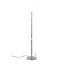 Trio ARGOS állólámpa fém, műanyag, króm, fehér, LED, 4000K, 28W, 3500lm - R42361106