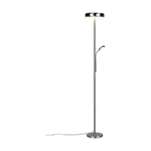 Trio PALERMO állólámpa fém, nikkel, LED, 5W+18W, 3000-4000-6500K, 500+2000Lm - R45741107