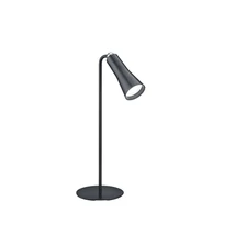 Trio MAXI asztali lámpa fém, műanyag, fekete, LED, 3000K, 2W, 200lm - R52121132