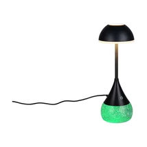 Trio TEMBO asztali lámpa műanyag, áttetsző, fekete, RGB-LED, 4.5W, 3000-4200-6500K, 420Lm - R53851102