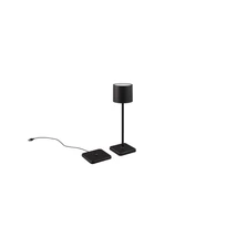 Trio FERNANDEZ kültéri asztali lámpa műanyag, fekete, LED, 2700K-4000K-6000K, 1.5W, 130lm, IP54 - R54096132