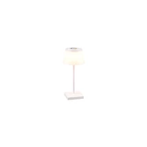 Trio SANCHEZ kültéri asztali lámpa műanyag, fehér, RGB-LED, 3000K-4000K-5000K, 2.1W, 190lm, IP44 - R54126131