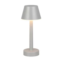 Trio VIDAL asztali lámpa műanyag, szürke, LED, 1.5W, 150lm, 3000K, IP44 - R54991177