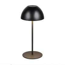 Trio ORTIZ asztali lámpa műanyag, fekete, LED, 2W, 150lm, 3000K, IP44 - R55601132