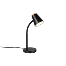 Trio PONGO asztali lámpa műanyag, fekete, LED, 4.5W, 500lm, 3000K - R55831102