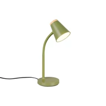 Trio PONGO asztali lámpa műanyag, zöld, LED, 4.5W, 500lm, 3000K - R55831115