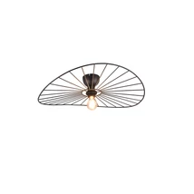Trio CHAPEAU mennyezet lámpa fém, fekete, E27 - R61451032