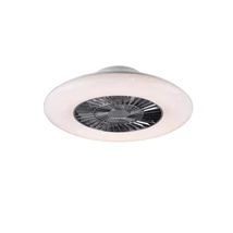 Trio VISBY ventilátoros lámpa műanyag, króm, fehér, LED, 3000K-6500K, 39.6W, 3900lm - R62402106
