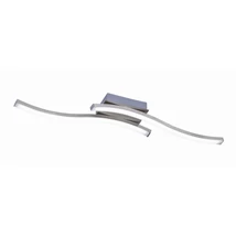 Trio ROUTE mennyezet lámpa fém, műanyag, nikkel, fehér, LED, 3000K, 2x5W, 1000lm - R62472107