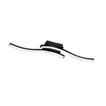 Trio ROUTE mennyezet lámpa fém, műanyag, fekete, fehér, LED, 3000K, 2x5W, 1000lm - R62472132