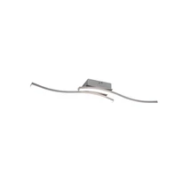 Trio ROUTE mennyezet lámpa fém, műanyag, nikkel, fehér, LED, 4000K, 2x5W, 1200lm - R62472407