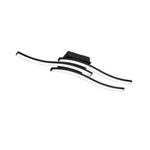 Trio ROUTE mennyezet lámpa fém, műanyag, fekete, fehér, LED, 3000K, 3x5W, 1500lm - R62473132