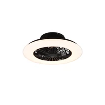 Trio STRALSUND ventilátoros lámpa fém, műanyag, fekete, fehér, LED, 3000K-6500K, 26.8W, 2600lm - R62522132