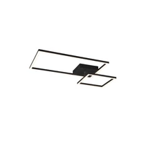 Trio PADELLA mennyezet lámpa fém, fekete, LED, 4000K, 25W, 3000lm - R62642432