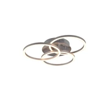 Trio CIRCLE mennyezet lámpa fém, nikkel, LED, 2700K-6000K, 27W, 3200lm - R62823107