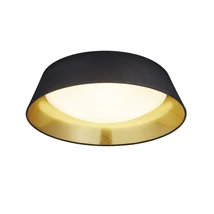 Trio PONTS mennyezet lámpa fém, szövet, műanyag, fehér, fekete, LED, 3000K, 18W, 2000lm - R62871879