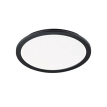 Trio CAMILLUS mennyezet lámpa műanyag, fekete, fehér, LED, 3000K, 22W, 2700lm, IP44 - R62922432