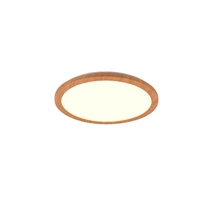 Trio CAMILLUS mennyezet lámpa műanyag, barna, fehér, LED, 3000K, 22W, 2700lm, IP44 - R62922435